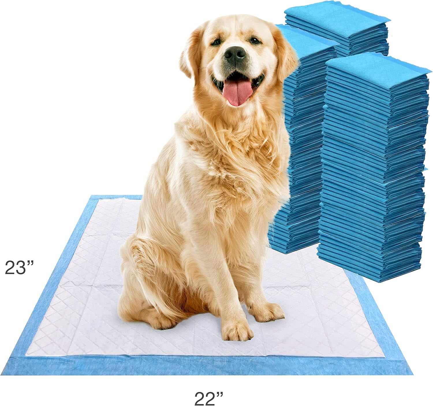 Wee-Wee Superior Performance Pee Pads for Dogs - Dog & Puppy Pads for Potty Training - Dog Housebreaking & Puppy Supplies - 22" X 23" (200 Count)