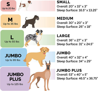 Replacement Pet Bed Cover - Plush Fur and Décor Comfy Couch Washable Dog Bed Cover, Diamond Brown, Jumbo plus (Xx-Large)