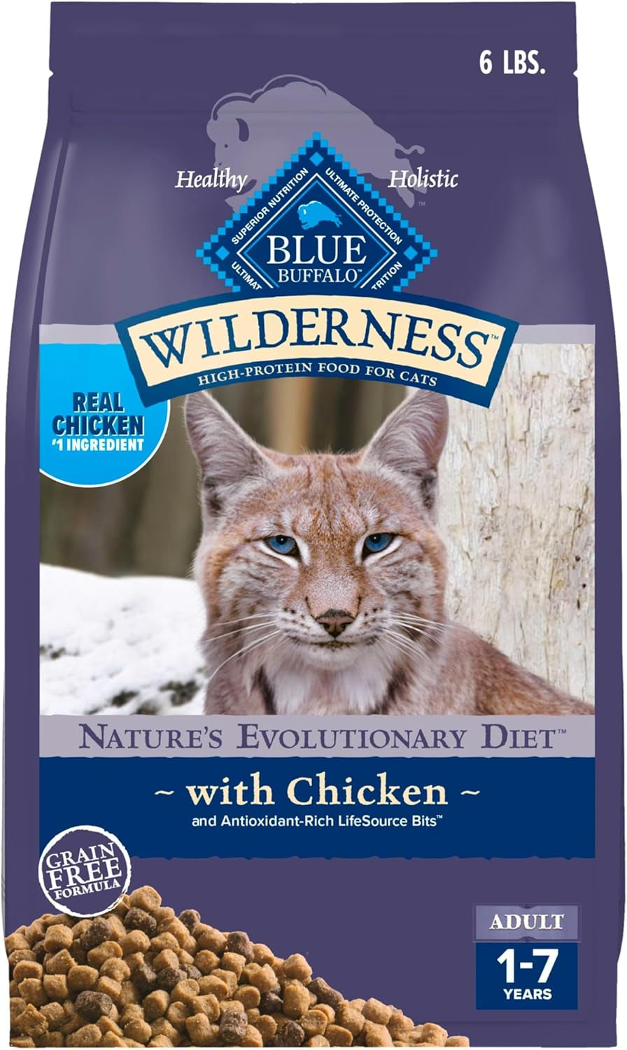 Wilderness High Protein Grain Free, Natural Adult Dry Cat Food